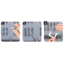 Ver imagem 5 de Fita Reparo Adesiva Flexivel Kit 2 Tela Mosquiteiro Ralo Anti Odor Cheiro Inseto Mosca Mosquito Peni