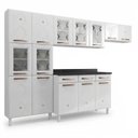Ver imagem 3 de Cozinha Compacta Modulada Aço 4 Peças com Tampo Casuá Branca
