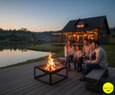 Ver imagem 2 de Lareira para Jardim a Lenha Externa - Fogueira Fire Pit