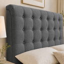 Ver imagem 3 de Cabeceira Ana Estofada Boucle p/ Cama Box Casal Queen 160cm Quarto