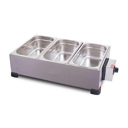 Derretedeira Profissional 3 Cubas de 3,3 Kg Dr.2.331/332 220v - Marchesoni - 1