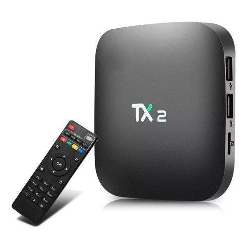 Conversor Multimídia Web Smart TV Tx2 Wi-Fi 4K 16Gb 2Gb - 1