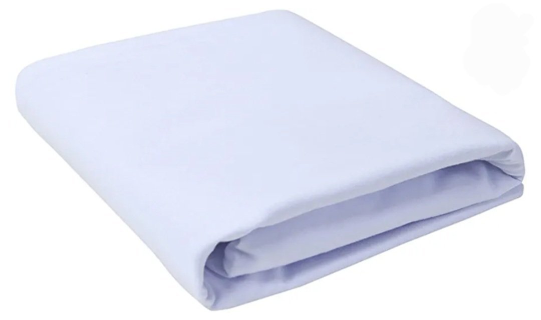 Lençol Casal Com Elástico 140cm X 190cm Cama Normal - branco