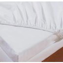 Ver imagem 4 de Lençol Casal Com Elástico 140cm X 190cm Cama Normal - branco