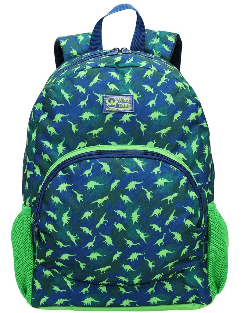 Mochila Infantil Escolar Dinossauro De Costas Menino Bolsa Passeio Para ...