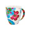 Caneca Gala de Porcelana Flores Coloridas 540ml Next Imports - 1
