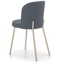 Ver imagem 7 de Kit 04 Cadeiras para Sala de Jantar Cozinha Estofada Gavi Arena L02 Suede Cinza - Lyam Decor
