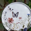 Ver imagem 2 de Prato de Sobremesa 21,5cm Bio Encanto Porto Brasil Cerâmica Estampada Floral Avulso