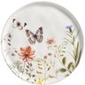 Prato de Sobremesa 21,5cm Bio Encanto Porto Brasil Cerâmica Estampada Floral Avulso - 1