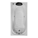 Ver imagem 1 de Banheira Retangular Paraty Combate com Hidro em Acrílico - 1.70x0.80x0.40 - 220v