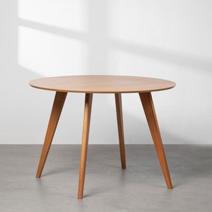 Mesa de Jantar Square Redonda Freijó - 88cm
