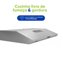 Ver imagem 3 de Depurador de Ar Exaustor 80 Cm Parede para Cozinha Prata Bivolt Colormaq