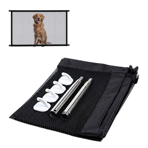 Tela de Proteçao Rede Grade Pet Cachorro Gato Animal Segurança Criança Bebe Escada Porta Casa Sala Q