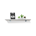 Ver imagem 1 de Prateleira Reta Decorativa Simples MDF Branco 60x20 cm - Smart Eco