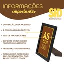 Ver imagem 5 de Kit 5 Porta Retratos 15x21 Molduras Preta com Acetato