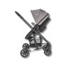 Carrinho Prima Melange Grafite + Bebe Conforto Casulo Click Preto (415) + Base - Kiddo - 4