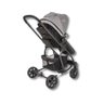 Carrinho Prima Melange Grafite + Bebe Conforto Casulo Click Preto (415) + Base - Kiddo - 6