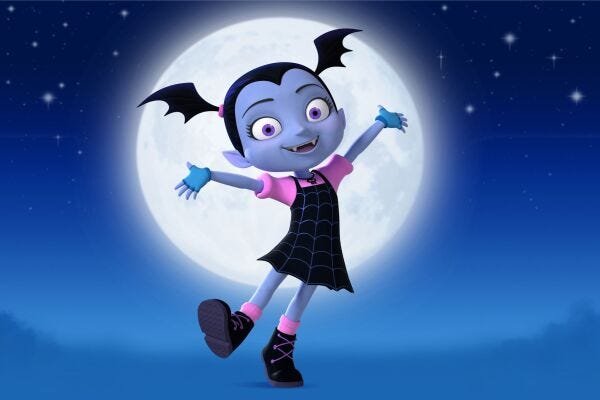 Painel de Festa Vampirina #01 - 200x150 - 1