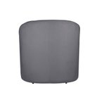 Ver imagem 5 de Kit 2 Poltrona Decorativa Recepção Sala de Estar Lara Veludo Cor:cinza