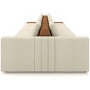 Ver imagem 7 de Sofá Ilha com Puff para Sala Living 465cm Amber M03 Linho Cru Couríssimo Whisky - Lyam Decor