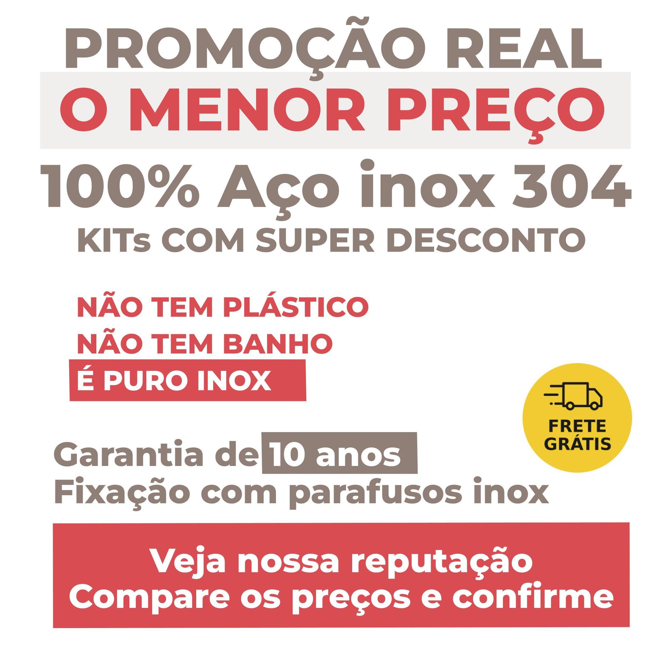 Toalheiro Inox 80cm Vinci, Porta Toalha Inox 304, Banheiro - 3