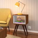 Ver imagem 1 de Mesa Lateral Retrô 40 Olivar