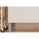 Ver imagem 6 de Cozinha Compacta Harmonia c/ 6 Portas e 2 Gavetas Avena/Grafito - Demóbile