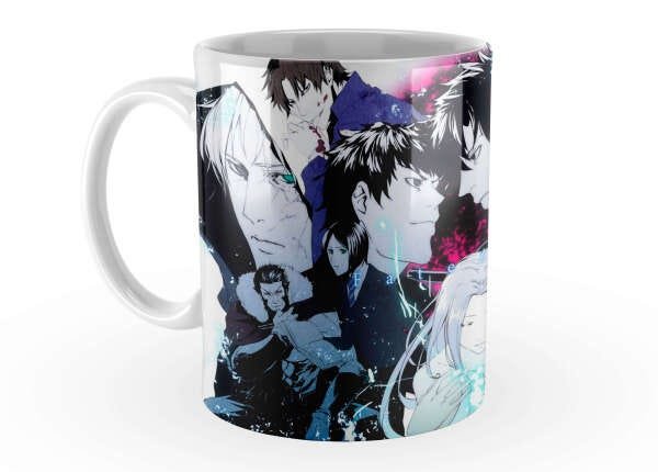 Caneca Fate Stay Night Faixa Personagens Anime 325ml Cerâmica