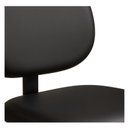 Ver imagem 5 de Cadeira Executiva Lisa Base em "S" Cromada na Cor Preta - 31015
