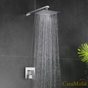 Ver imagem 5 de Chuveiro Ducha para Banheiro 20x20 – Inox Prata - Gourmet