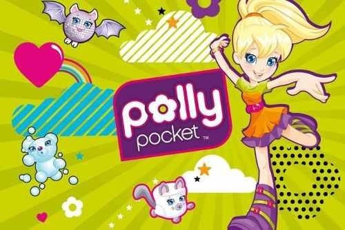 Painel de Festa Polly Pocket #01 - 200x150
