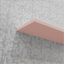 Ver imagem 5 de Kit com 2 Prateleiras Rosa Bebê 40x20 com Suporte Invisível