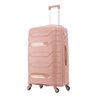 Mala de Viagem Grande em Polipropileno Algarve Rose Rodinha Simples SEANITE - 2