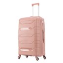 Ver imagem 2 de Mala de Viagem Grande em Polipropileno Algarve Rose Rodinha Simples SEANITE