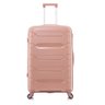 Mala de Viagem Grande em Polipropileno Algarve Rose Rodinha Simples SEANITE - 4