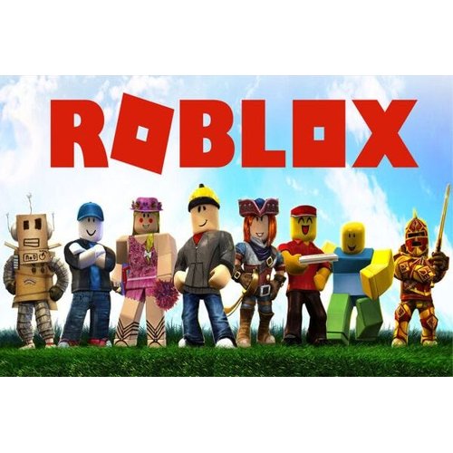 Painel de Festa Roblox #02 - 150x100