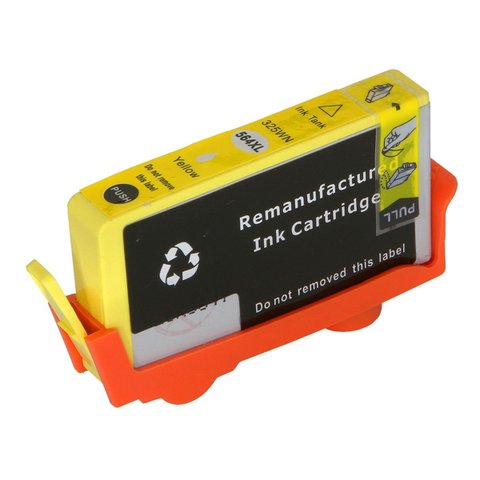 Cartucho de Tinta Compatível 564xl Cb325wn Amarelo 14,5ml