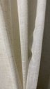 Ver imagem 1 de Cortina no Linho Absoluto Off White - 1,35l X 2,50a