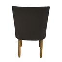 Ver imagem 4 de Kit 08 Cadeiras Para Sala De Jantar Tóquio Pés palito Suede Marrom - D'Classe Decor
