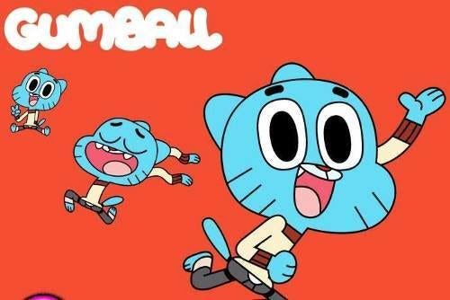 Painel de Festa Mundo De Gumball #01 - 200x150 - 1