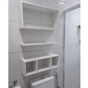 Kit com 3 Peças 60cm - Banheiro, Sala, Cozinha, Quarto...