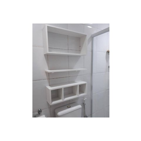 Kit com 3 Peças 60cm - Banheiro, Sala, Cozinha, Quarto...