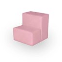 Ver imagem 1 de Escada Escadinha Auxiliar para Pedicure Maca Estética Corino Rosa