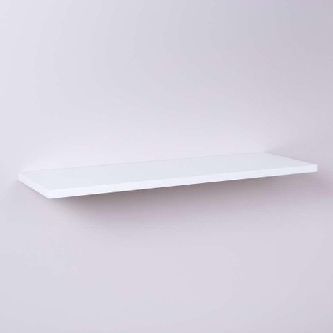 Prateleira Branca 60 X 20cm com Suporte Invisivel