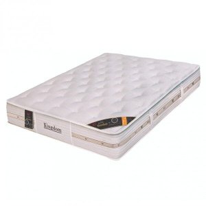 Colchão Queen Castor Mola Pocket dom Aloe Vera 158x198cm