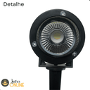 Ver imagem 2 de Luminária Espeto Jardim 5w Led Cob 6000k Branco frio Ip65