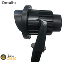Ver imagem 6 de Luminária Espeto Jardim 5w Led Cob 6000k Branco frio Ip65