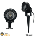 Ver imagem 4 de Luminária Espeto Jardim 5w Led Cob 6000k Branco frio Ip65