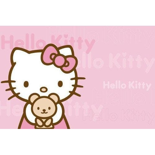 Turma Hello Kitty displays Kit com 16 peças