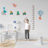 Adesivo Régua de Crescimento Infantil Dinossauro - 1